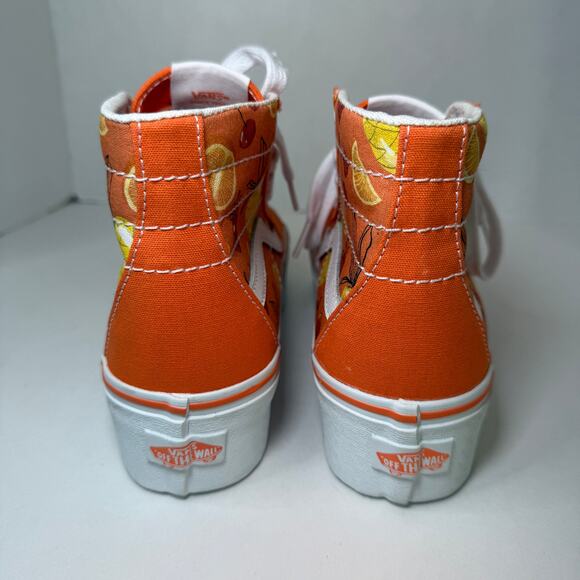 Vans SK8-Hi Top Taper Stackform Platform Summer Fruit Punch Sneakers Size 7.5 - Picture 6 of 9